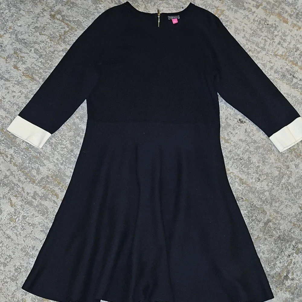 Vince Camuto Fit & Flare Sweater dress XL - Picture 4 of 12